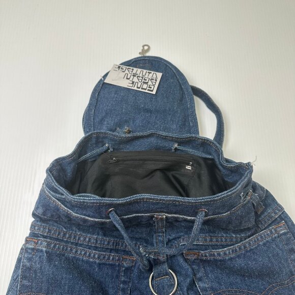 Vintage Denim Backpack - Picture 5 of 5